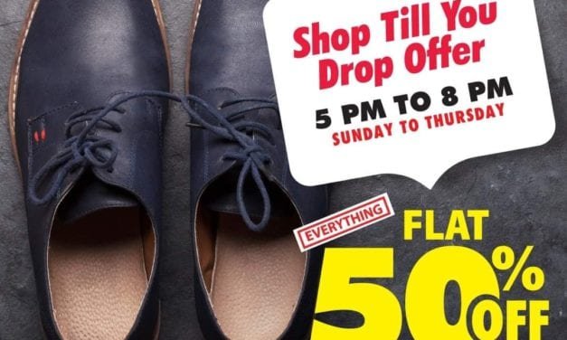 50% OFF on your favorite pair of footwear at Shoes4us