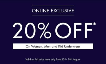 Underwear at 20% discount. Kiabi Dubai