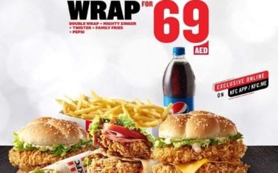 Enjoy the new 4×4 bundle for AED 69 only at KFC
