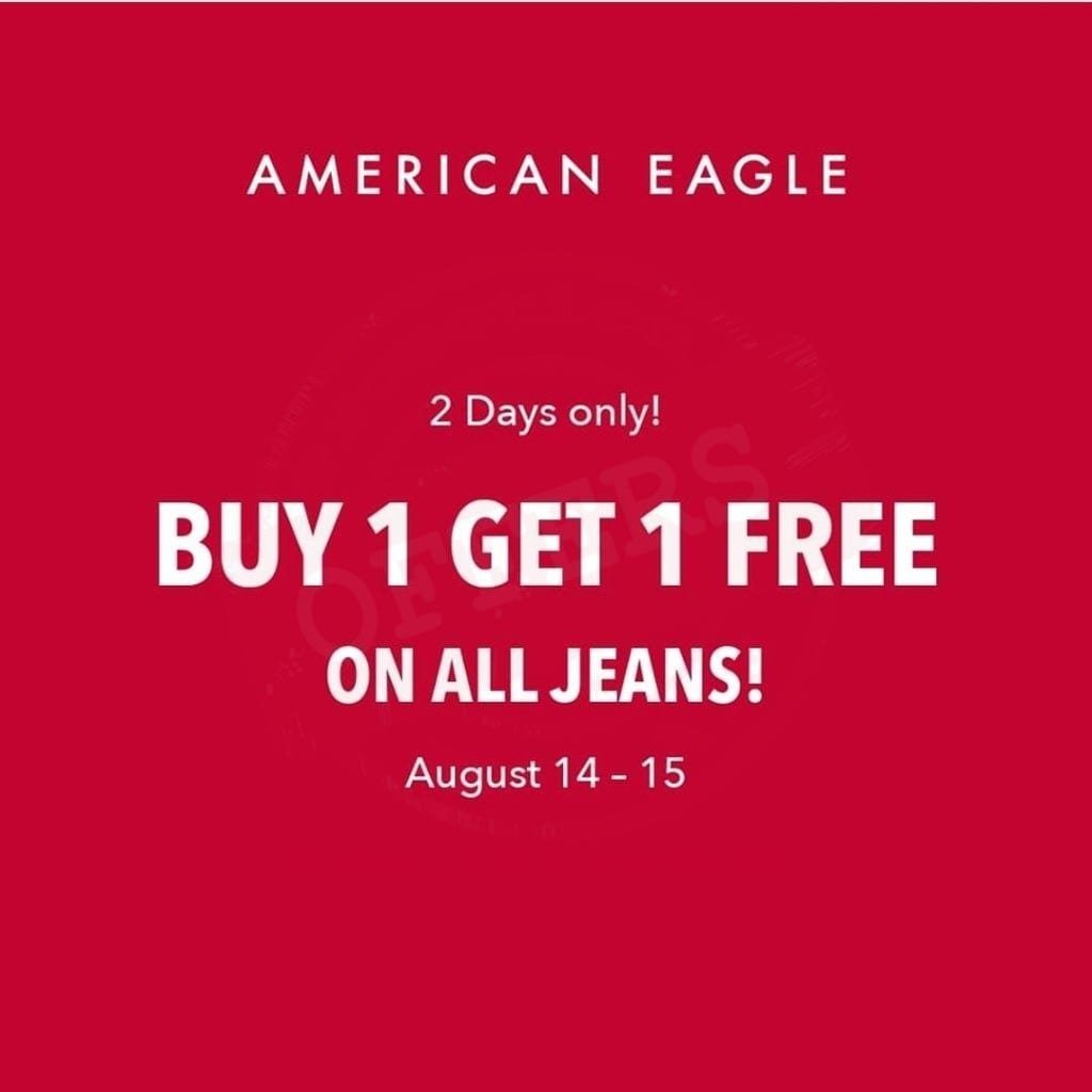 2 DAYS ONLY! ? Buy 1 get 1 off ALL jeans!