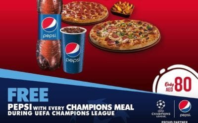 The New Champions Meal only at Pizza Hut.