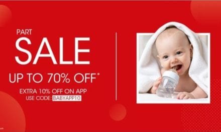 Enjoy up to 70% off at Babyshop