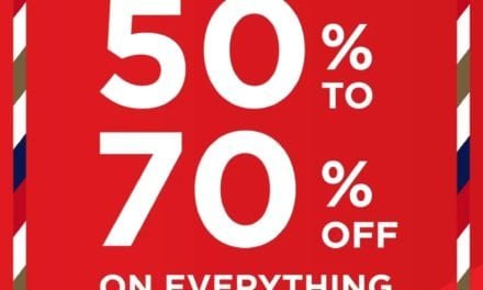 50% – 70% Off on EVERYTHING at AEROPOSTALE