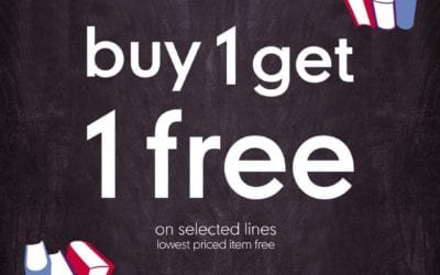 Mothercare’s buy 1 get 1 free back to school offer