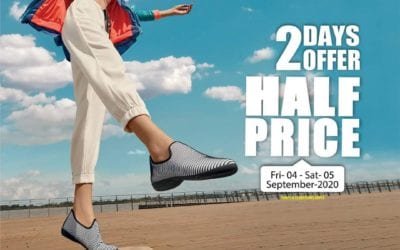 Your favorite Footwear at Half Price only for 2 days.