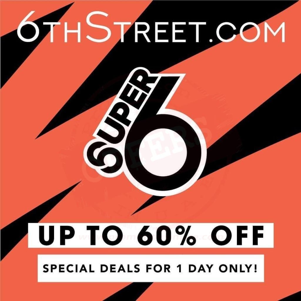 FB IMG 1599380546107 Kick-start your week with #Super6 by 6thStreet- Up to 60% off