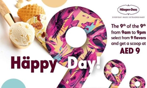 Get a scoop for AED 9 at the Häagen-Dazs Cafés