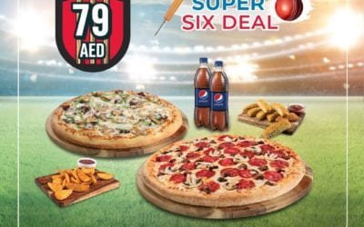 IPL season enjoy Super Six Deal. Order today at Domino’s