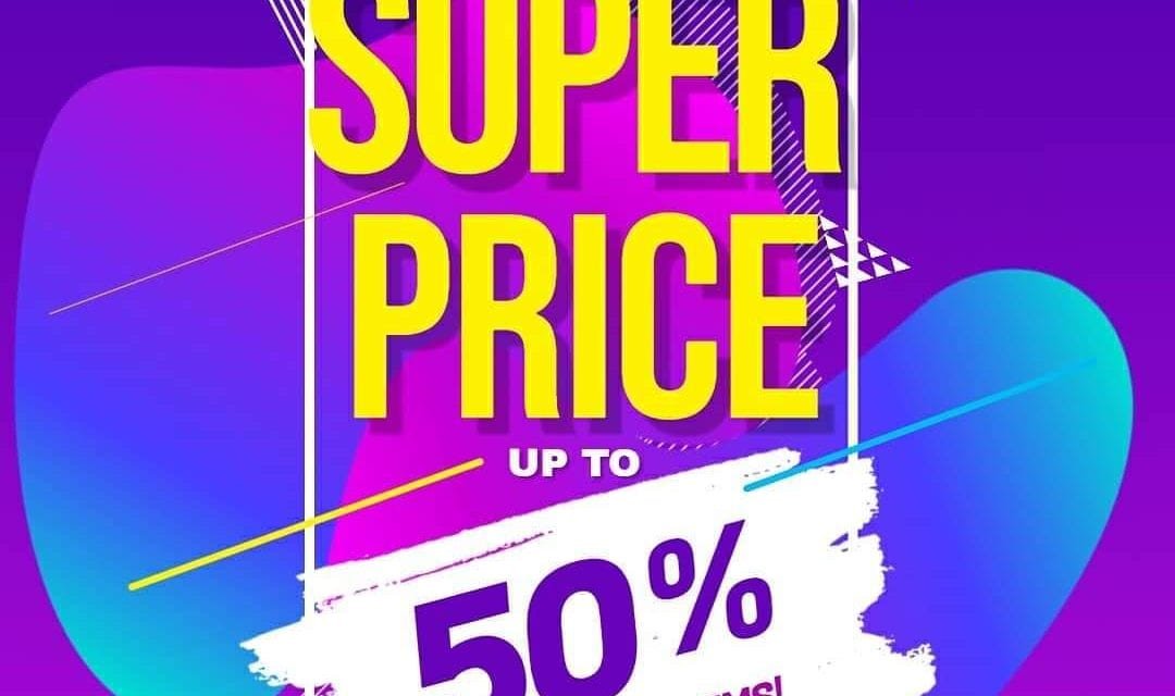 Deal Alert! Super Price up to  50% off at Affordables
