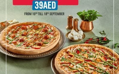 Any Large Tikka Pizza for AED39 only. dominos.com