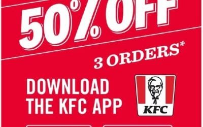 Download the KFC UAE app and choose from exclusive offers.