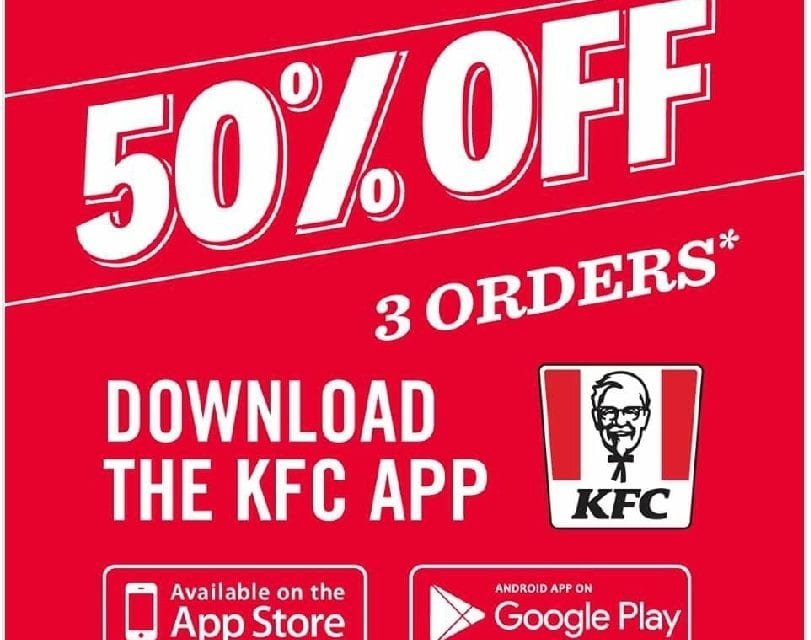 Download the KFC UAE app and choose from exclusive offers.