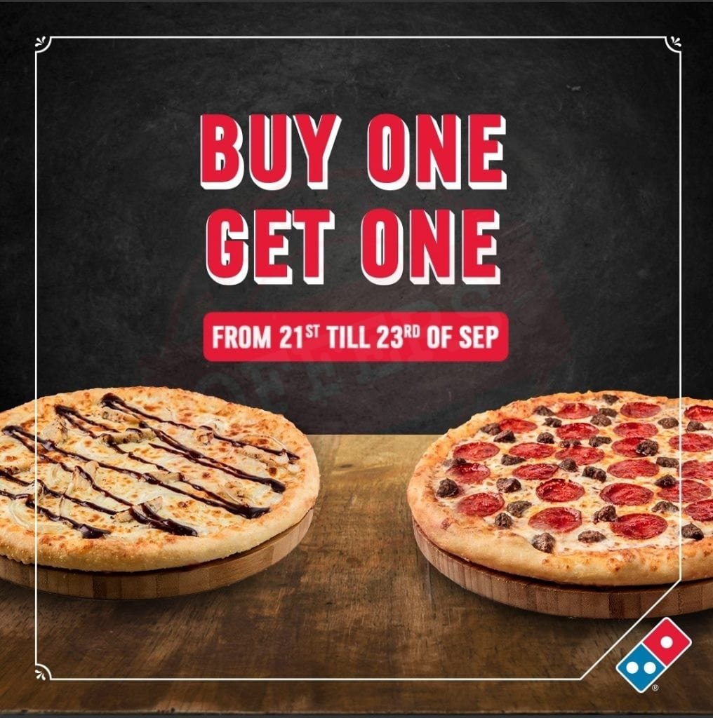 Screenshot 20200921 152458 Facebook Enjoy 2 pizzas for the price of 1! Domino's Pizza