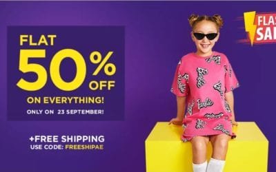 Flat 50% Off + Free Shipping.Hurry – shop now at Babyshop
