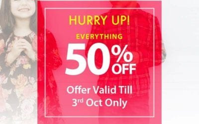 Everything 50% OFF at all Smart Baby Stores