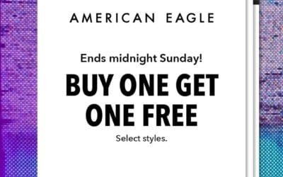 BUY ONE GET ONE FREE! with new styles added! American Eagle Outfitters