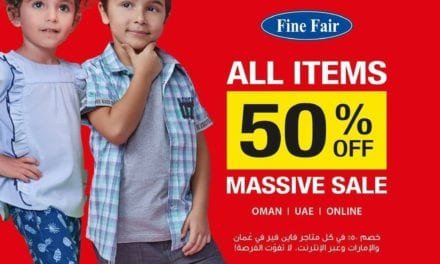 Massive Sale is here! 50% off on ALL ITEMS. Fine Fair
