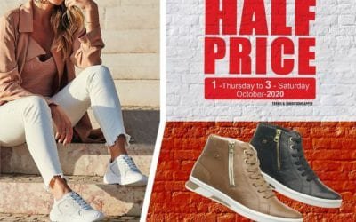 3 Day-Half Price Offer! Avail these offers only at Shoes4US