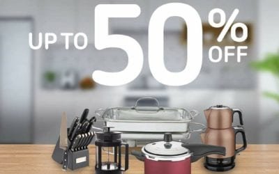 Enjoy up to 50% off on kitchenware at Carrefour