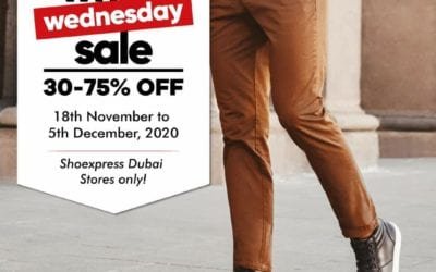 White Wednesday Alert! Up to 75% OFF at Shoexpress!