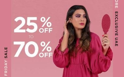 Face Beauty Middle East Pink Friday offers, 25% to 70% OFF on different products