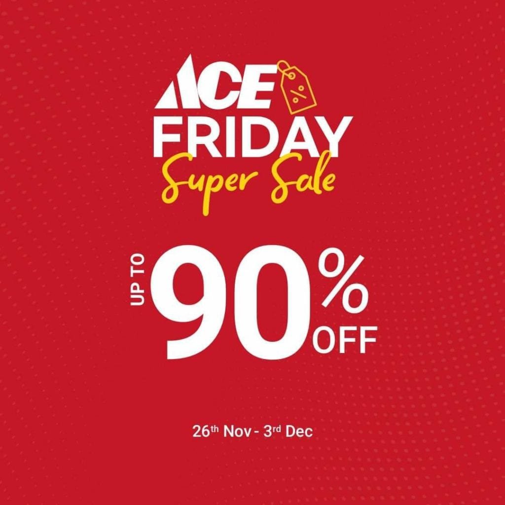 fb img 16063817588554789492460339947424 ACE Friday Super Sale is knocking on your doors with up to 90% OFF!
