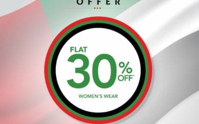 Exclusive National Day Offer. Flat 30% off at Max!