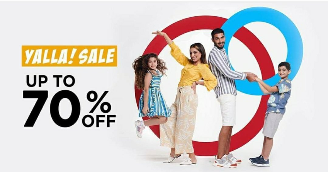 Get Up To 70% Off! Yalla, Shop Now! Centrepoint