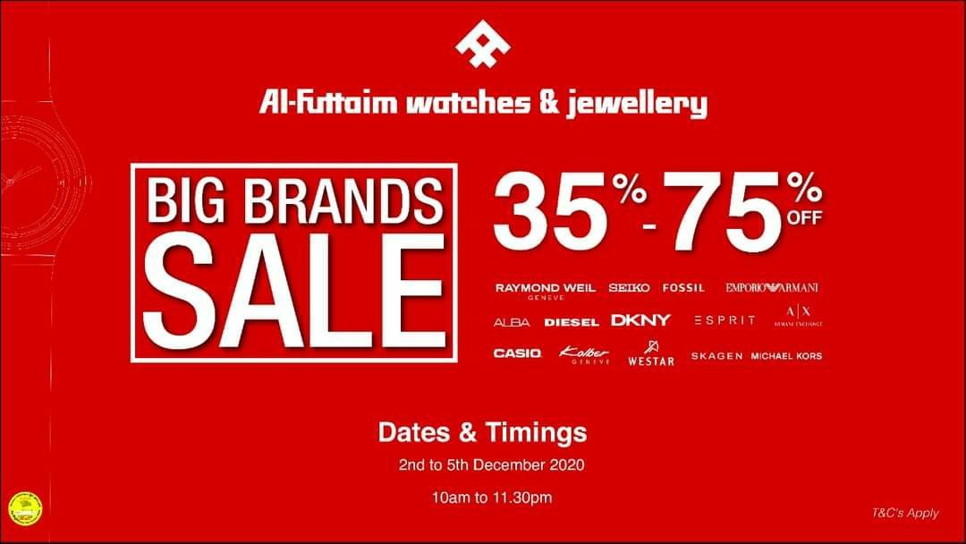 Sale! At The Watch House Dubai Festival City Store Get 35%-75% off on your favorite brands this National Day