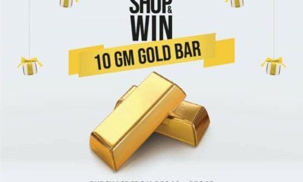 Spend 150 AED at Brands For Less store for a chance to win a 10 gm gold bar