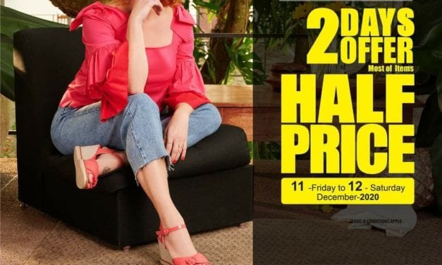 2 Day- HALF PRICE OFFER at Shoes4Us !