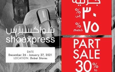 Get up to 75% OFF at Shoexpress this Dubai Shopping Festival!