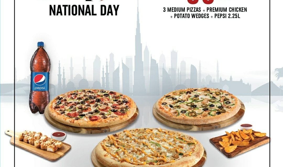 Enjoy this special day with Domino’s Pizza special offer.