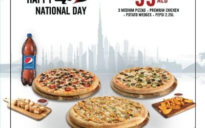 Enjoy this special day with Domino’s Pizza special offer.