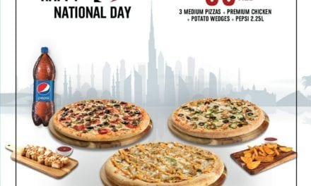 Enjoy this special day with Domino’s Pizza special offer.