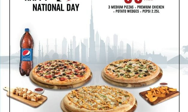 Enjoy this special day with Domino’s Pizza special offer.