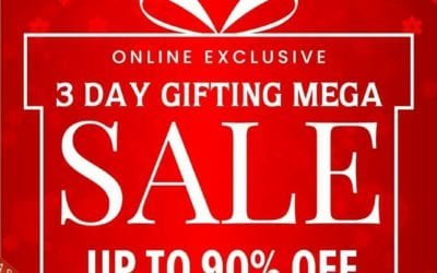 3 Day Mega Gifting Sale Upto 90% OFF on perfumes and gift sets.