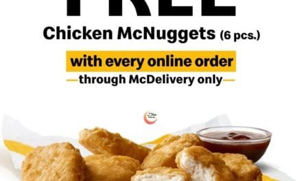 Enjoy 6pcs of Chicken McNuggets for Free with every online order. McDonald