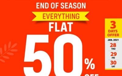 Eternity Style End of Season Sale! Flat 50% off!