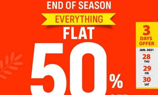 Eternity Style End of Season Sale! Flat 50% off!