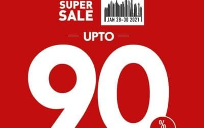 The 3 days Super Sale is back!  Discounts of up to 90%. Danube Home