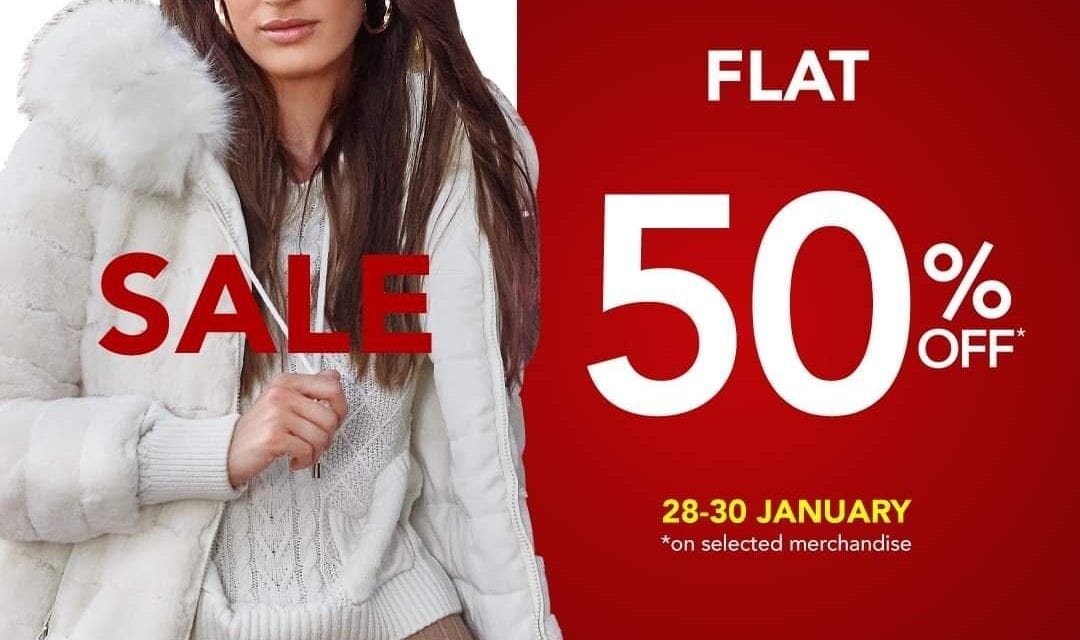 MaxFashion super sale! Dubai Shopping Festival. Enjoy flat 50% OFF.