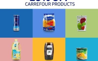 Carrefour Tuesdays! Enjoy 20% off your favorite Carrefour groceries.