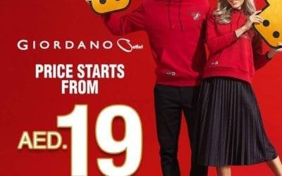 Giordano outfits with the best prices at Dubai Outlet Mall