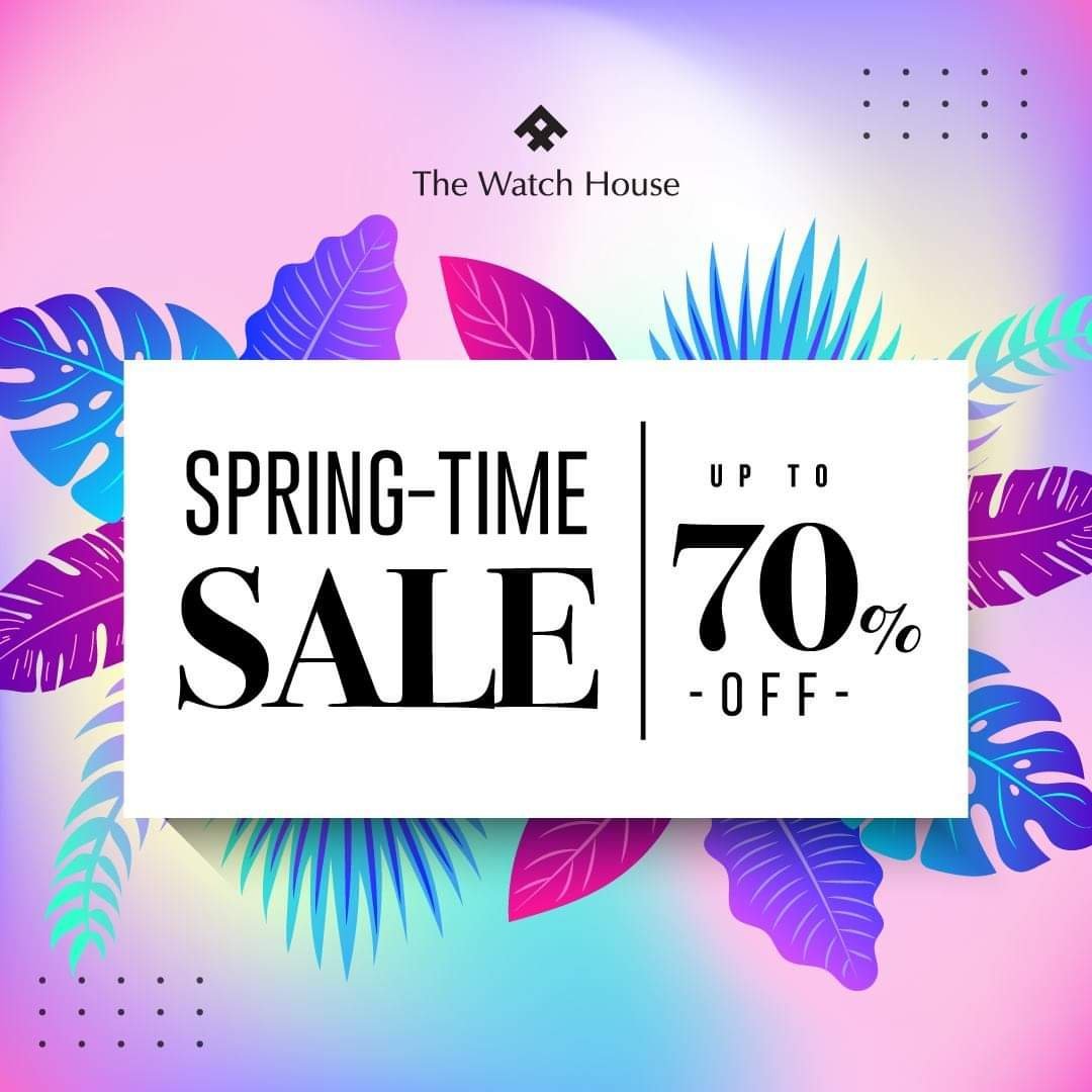 fb img 16145877838202692779415476613438 At The Watch House! Now get discounts up to 70%.