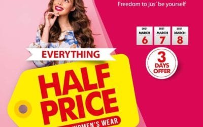 Celebrate this Women’s Day with a Half Price Offer at Eternity Style.