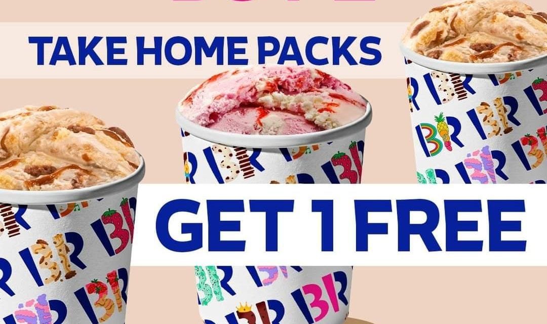 The wait is over, it’s finally Monday again! Enjoy Baskin Robbins Monday Offer.
