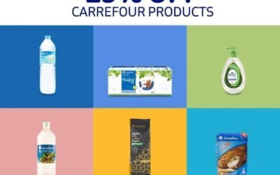 Carrefour Tuesday! Enjoy 25% off Carrefour groceries.