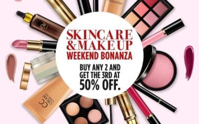 Skincare and Make Up Weekend Bonanza at Dubai Duty Free!