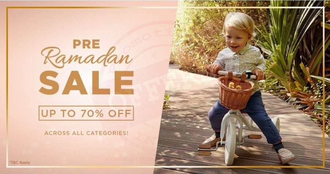 Enjoy Up To 70% Off! Pre-Ramadan online exclusive offers at Babyshop.